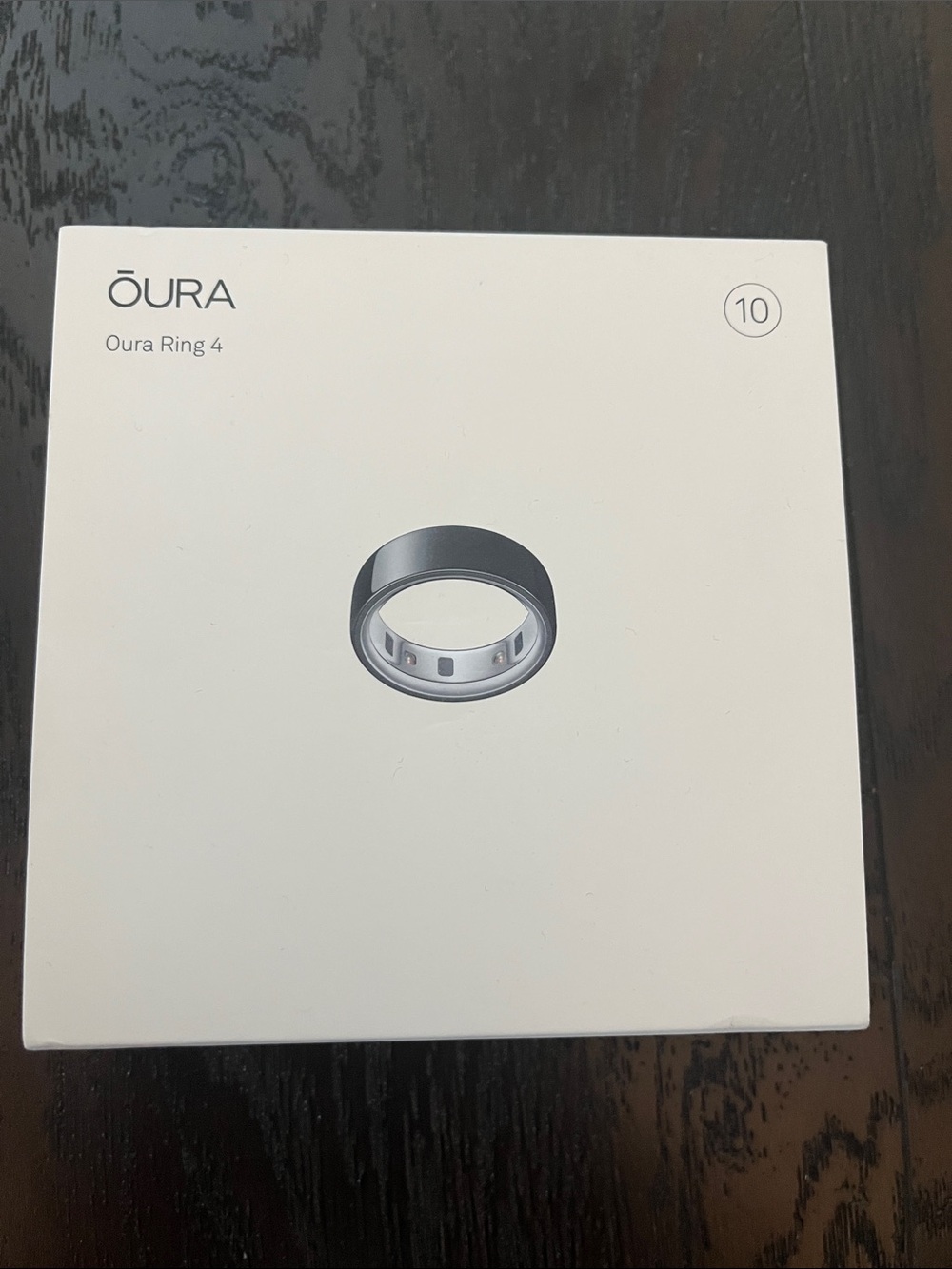 Oura ring gen 4 size 10 black
